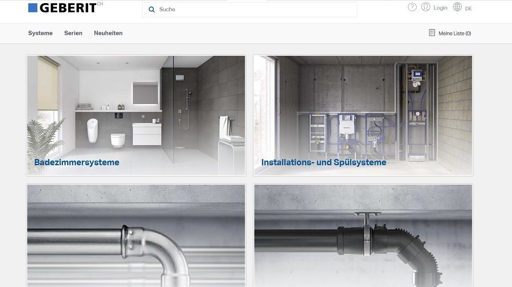 geberit online shop